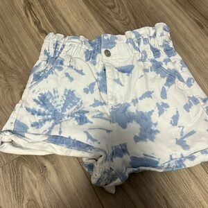 No boundaries white and blue shorts size xs